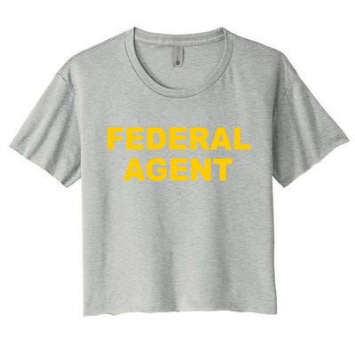 Federal Agent Women's Crop Top Tee