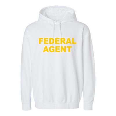 Federal Agent Garment-Dyed Fleece Hoodie