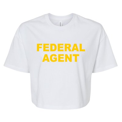 Federal Agent Bella+Canvas Jersey Crop Tee