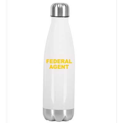 Federal Agent Stainless Steel Insulated Water Bottle