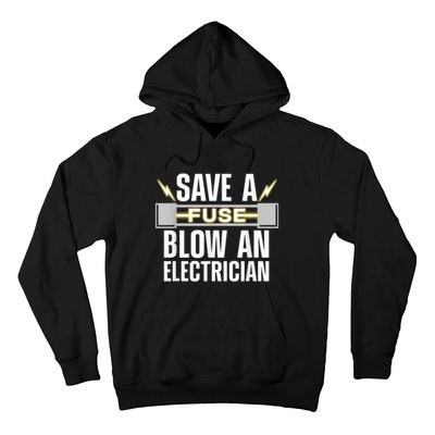 Funny Electrician Electrical Fuse Engineers Hoodie