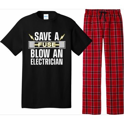 Funny Electrician Electrical Fuse Engineers Pajama Set