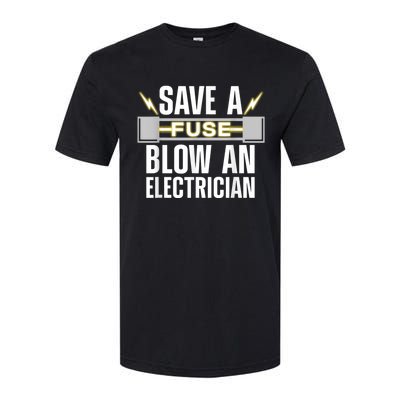 Funny Electrician Electrical Fuse Engineers Softstyle CVC T-Shirt