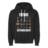 Future Entomologist Entomology Insect Lover Bug Collector Garment-Dyed Fleece Hoodie