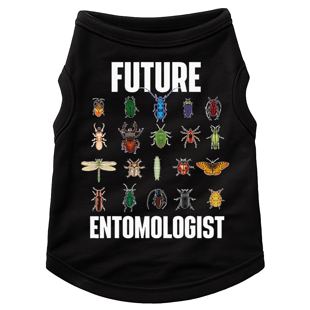 Future Entomologist Entomology Insect Lover Bug Collector Doggie Tank