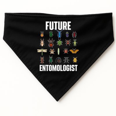 Future Entomologist Entomology Insect Lover Bug Collector USA-Made Doggie Bandana