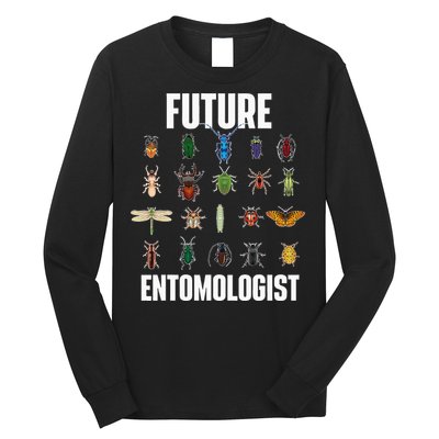 Future Entomologist Entomology Insect Lover Bug Collector Long Sleeve Shirt