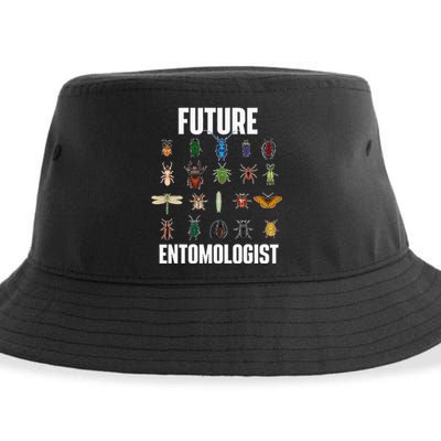 Future Entomologist Entomology Insect Lover Bug Collector Sustainable Bucket Hat