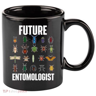 Future Entomologist Entomology Insect Lover Bug Collector 11oz C Handle Ceramic Mug