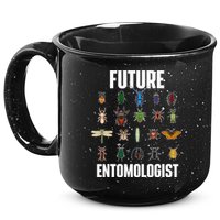 Future Entomologist Entomology Insect Lover Bug Collector 15oz Campfire Ceramic Mug