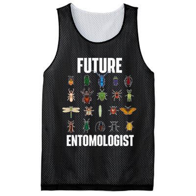 Future Entomologist Entomology Insect Lover Bug Collector Mesh Reversible Basketball Jersey Tank