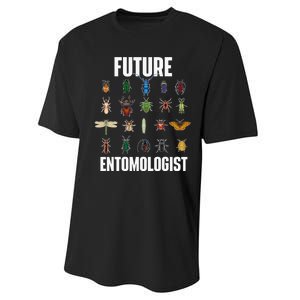 Future Entomologist Entomology Insect Lover Bug Collector Performance Sprint T-Shirt