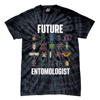 Future Entomologist Entomology Insect Lover Bug Collector Tie-Dye T-Shirt