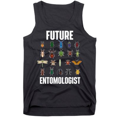 Future Entomologist Entomology Insect Lover Bug Collector Tank Top