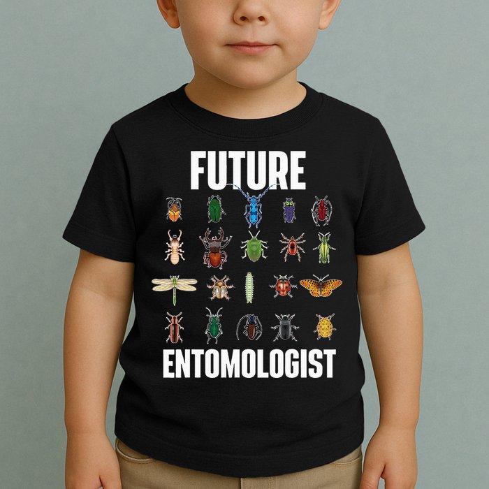 Future Entomologist Entomology Insect Lover Bug Collector Toddler T-Shirt