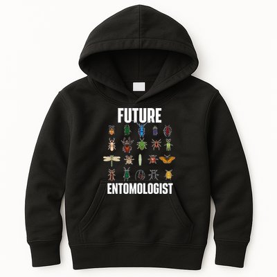 Future Entomologist Entomology Insect Lover Bug Collector Kids Hoodie