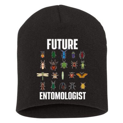 Future Entomologist Entomology Insect Lover Bug Collector Short Acrylic Beanie