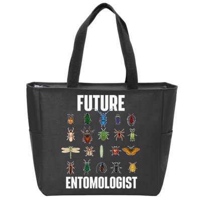 Future Entomologist Entomology Insect Lover Bug Collector Zip Tote Bag