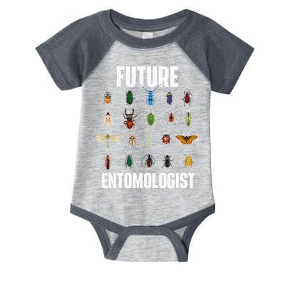 Future Entomologist Entomology Insect Lover Bug Collector Infant Baby Jersey Bodysuit