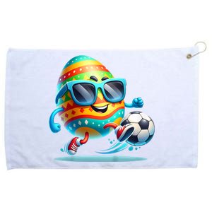 Funny Easter Egg Eggs Soccer Lovers Players Grommeted Golf Towel