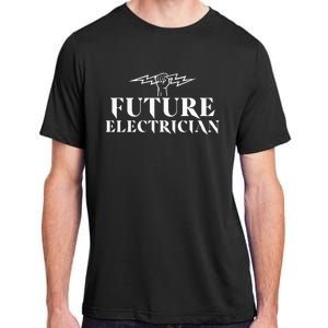 Future Electrician Electrical Engineering Student Gift Adult ChromaSoft Performance T-Shirt