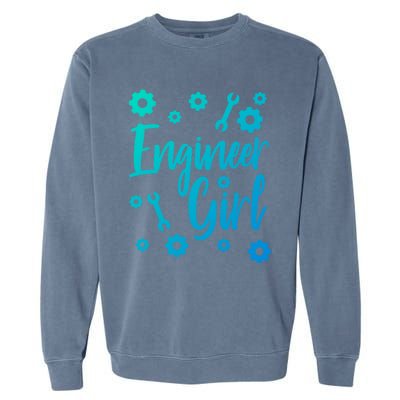 Female Engineer Engineering Major Student Funny Gift Cute Gift Garment-Dyed Sweatshirt