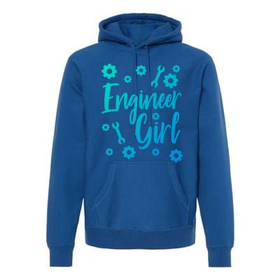 Female Engineer Engineering Major Student Funny Gift Cute Gift Premium Hoodie