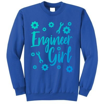 Female Engineer Engineering Major Student Funny Gift Cute Gift Tall Sweatshirt