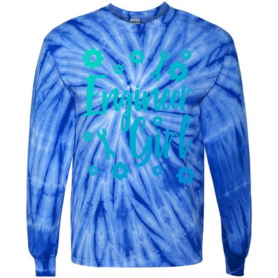 Female Engineer Engineering Major Student Funny Gift Cute Gift Tie-Dye Long Sleeve Shirt