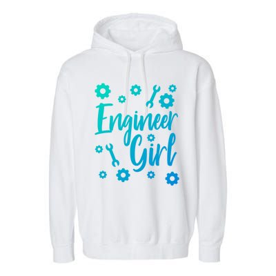 Female Engineer Engineering Major Student Funny Gift Cute Gift Garment-Dyed Fleece Hoodie