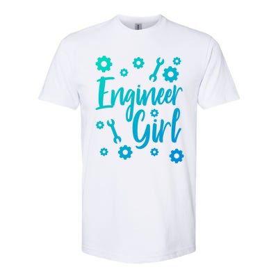 Female Engineer Engineering Major Student Funny Gift Cute Gift Softstyle CVC T-Shirt