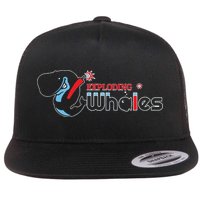 Funny Eugene Emeralds Exploding Whales Flat Bill Trucker Hat