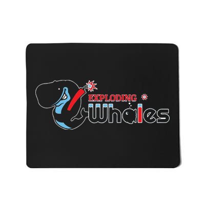 Funny Eugene Emeralds Exploding Whales Mousepad