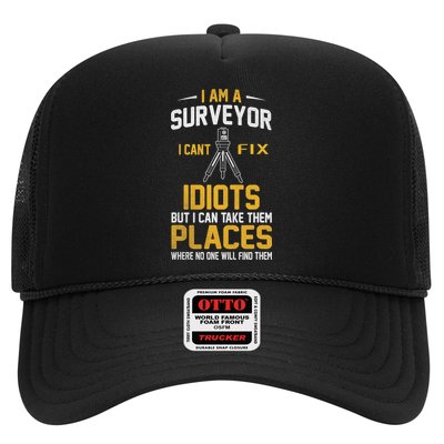 Future Engineer Engineering Equipment Workers Land Surveyor Trucker Hat