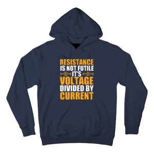 Funny Electrical Engineer Jokes Resistance Formula Hoodie