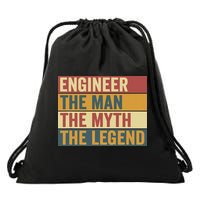 Funny Engineer Engineering Legend Saying Drawstring Bag