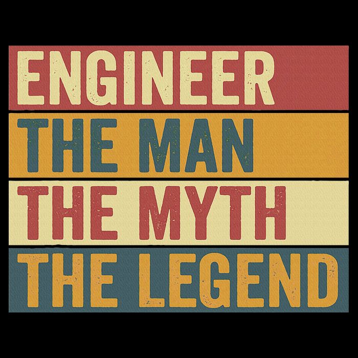 Funny Engineer Engineering Legend Saying Drawstring Bag
