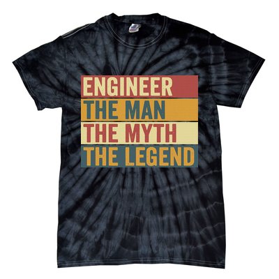 Funny Engineer Engineering Legend Saying Tie-Dye T-Shirt
