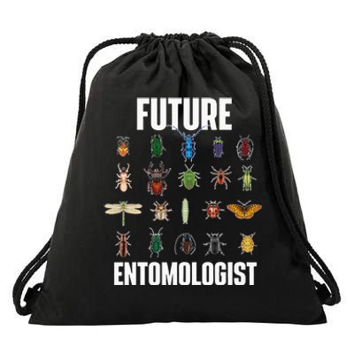 Future Entomologist Entomology Insect Lover Bug Collector Drawstring Bag