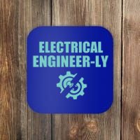 Funny Electrical Engineer Student Nearly Engineer Major Pun Funny Gift Coaster