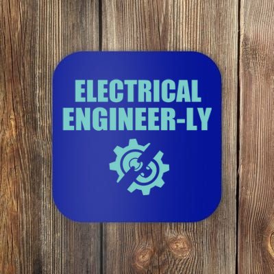 Funny Electrical Engineer Student Nearly Engineer Major Pun Funny Gift Coaster