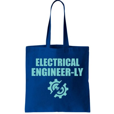 Funny Electrical Engineer Student Nearly Engineer Major Pun Funny Gift Tote Bag