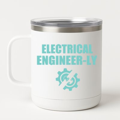 Funny Electrical Engineer Student Nearly Engineer Major Pun Funny Gift 12 oz Stainless Steel Tumbler Cup