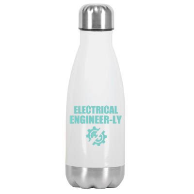 Funny Electrical Engineer Student Nearly Engineer Major Pun Funny Gift Stainless Steel Insulated Water Bottle