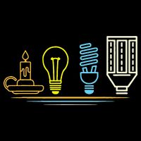 Funny Electrician Engineer Light Bulb Electricity Button