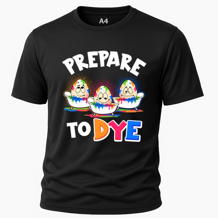 Funny Easter Eggs Prepare To Dye Performance Shirt