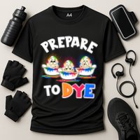 Funny Easter Eggs Prepare To Dye Performance Shirt