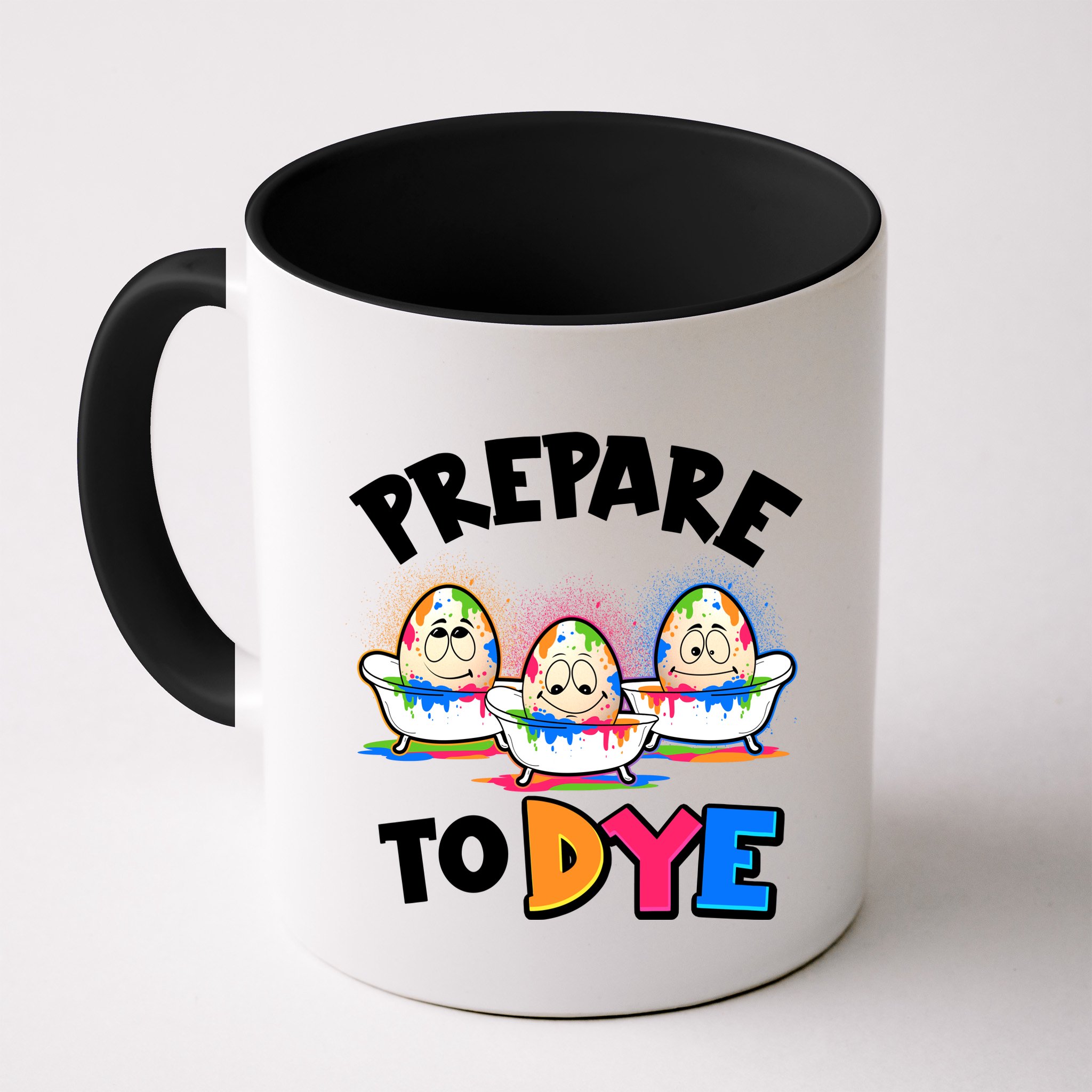 Funny Easter Eggs Prepare To Dye Mug