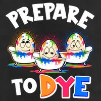 Funny Easter Eggs Prepare To Dye Beanie