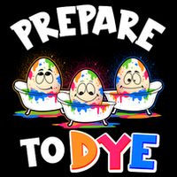 Funny Easter Eggs Prepare To Dye 16 in Basic Backpack